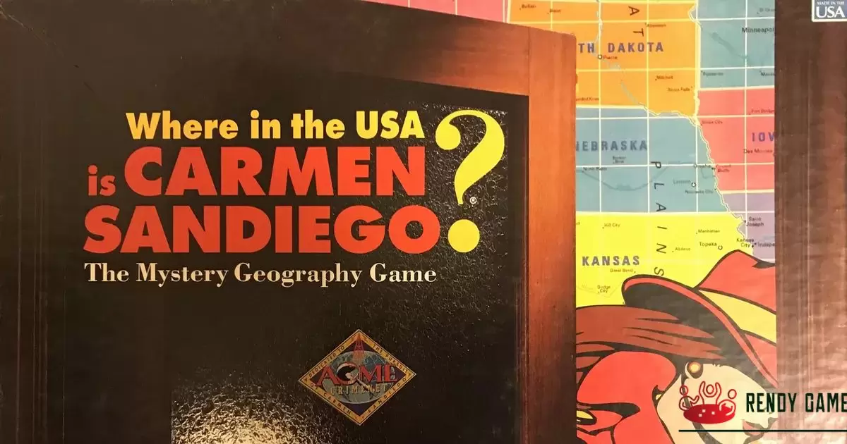 Where In The Usa Is Carmen Sandiego Board Game Instructions?