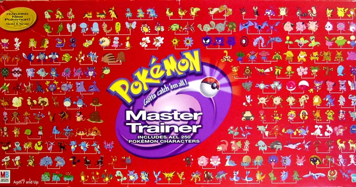 Pokemon Master Trainer Board Game